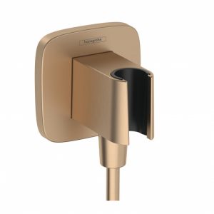 Hansgrohe UGLIĆ FIXFIT+DRŽAČ RUČICE BRONZA
