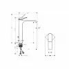 Hansgrohe VIVENIS SLAVINA ZA LAVABO 250 POP-UP