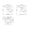 LAVABO 60X46 VIDIMA ULYSSE