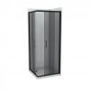KABINA 90X90 ATLAS BLACK C02B