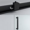 KABINA 90X90 ATLAS BLACK C02B