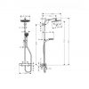 Hansgrohe CROMETTA TERMOSTAT S240 1F