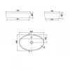 LAVABO 67X42 ONE 076500 U