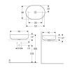 LAVABO GEBERIT VARIFORM 55 774