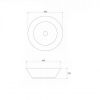 LAVABO F40x12.5 GAN METAL