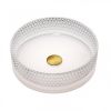 LAVABO F40x12.5 STAKLENI BELI