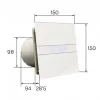 VENTILATOR CATA F100 GTH