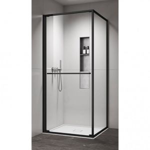 KABINA 80X80 ATLAS PRO BLAC 1V